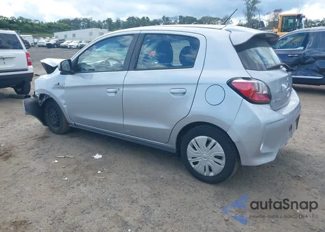 2021 Mitsubishi Mirage Carbonite Edition/Es/Le z USA, uszkodzony, nr VIN ML32AUHJ8MH012062